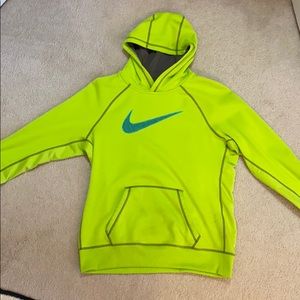 Therma-Fit lime Nike Sweatshirt